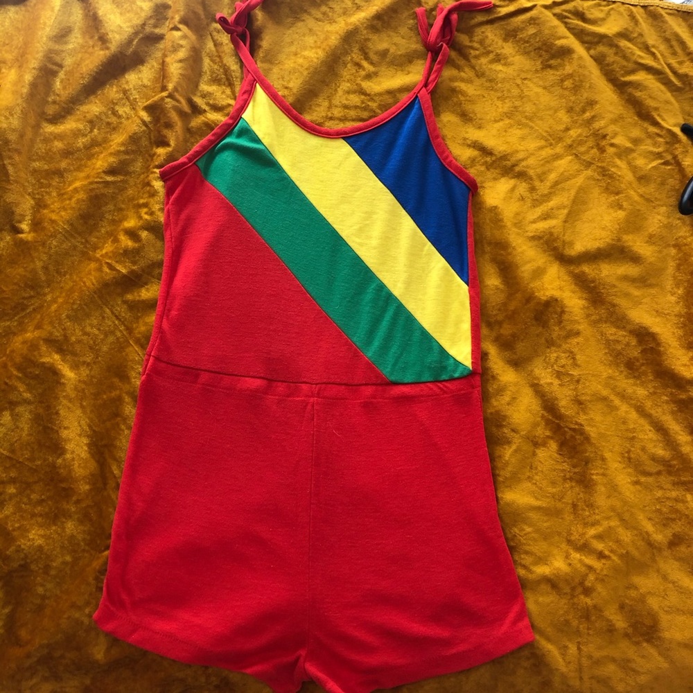 🌈 Ridiculous red romper  🌈